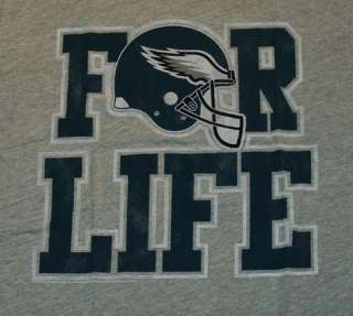 Philadelphia Eagles Fan For Life NFL National Football League T Shirt 