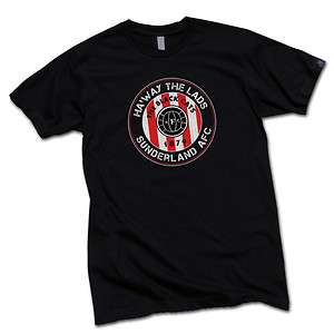 Sunderland AFC FC Retro Soccer T Shirt Jersey Football  