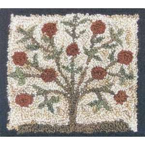  Hooked On Rugs Punch Needle Patterns tree Of Life 3 1/4x3 