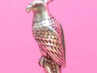 NANAS Vintage Solid Sterling Silver American Eagle 3D Charm  