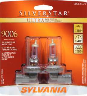   SilverStar Ultra High Performance halogen headlight retail pack of 2