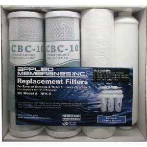  Replacement Filters for Reverse Osmosis & Water Filtration 