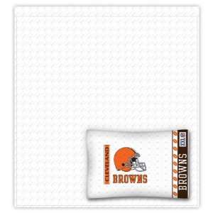    NFL Cleveland Browns Locker Room Full Sheet Set