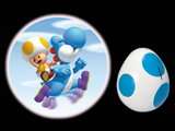 Super Mario Bros Flashlight Light Egg Toad n Blue Yoshi  