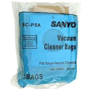  Sanyo SC P5A Canister Vacuum Cleaner Bags   Generic   5 