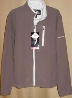 Sun Mountain Weatherflex Long Sleeve Fleece Jacket XL (Walnut/Dune 