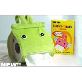 Cute Green Fairy Fabric Cloth Toilet Roll Paper Holder  