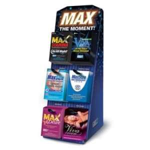New   MAX the Moment 6 Pack Variety Stand   72pc display Case Pack 72 