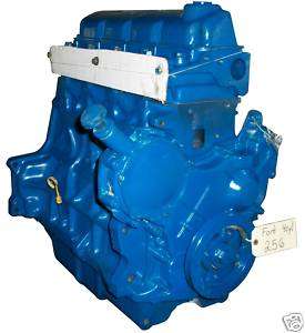 Ford Re Built Tractor ENGINE, 256   4 Cyl. Long Block  