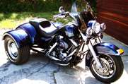   Harley Davidson Roadking to Trike Conversion KIT /w BODY KIT