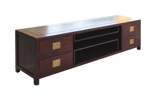 Cherry Wood Low Table TV Entertainment Cabinet WK1969  