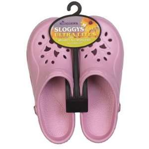  Sloggys Clog Womens Pink Size 10