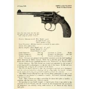  1948 Print .22 Long Rifle Smith Wesson Model M Hand 