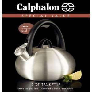  2 Quart Stainless Steel Tea Kettle with Whistle: Kitchen 