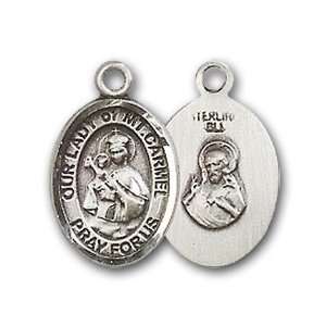 925 Sterling Silver Baby Child or Lapel Badge Medal with O/L of Mount 
