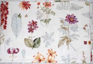 Waverly Fabric Botanical Floral Window Valance  