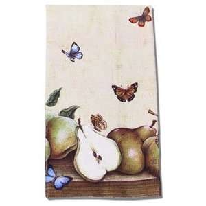    Kay Dee Pears & Butterflies Terry Kitchen Towel