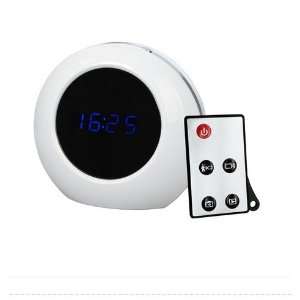 RedFoxSecurity   New Mirror Table Thermometer Clock Spy DVR Security 