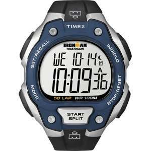  Timex Ironman 50 Lap Watch   Blue/Black 