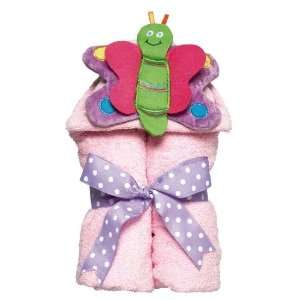  Butterfly Tubbie Hooded Towel   Personalized Baby