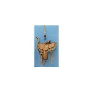   West Country Brown Horse Saddle Christmas Ornament