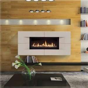   Propane Direct Vent Wide View Fireplace System With Signature Command