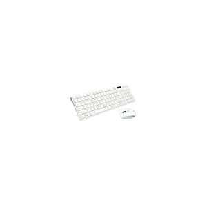  USB 2.4G 10M Wireless Keyboard & Mouse Combo White for 